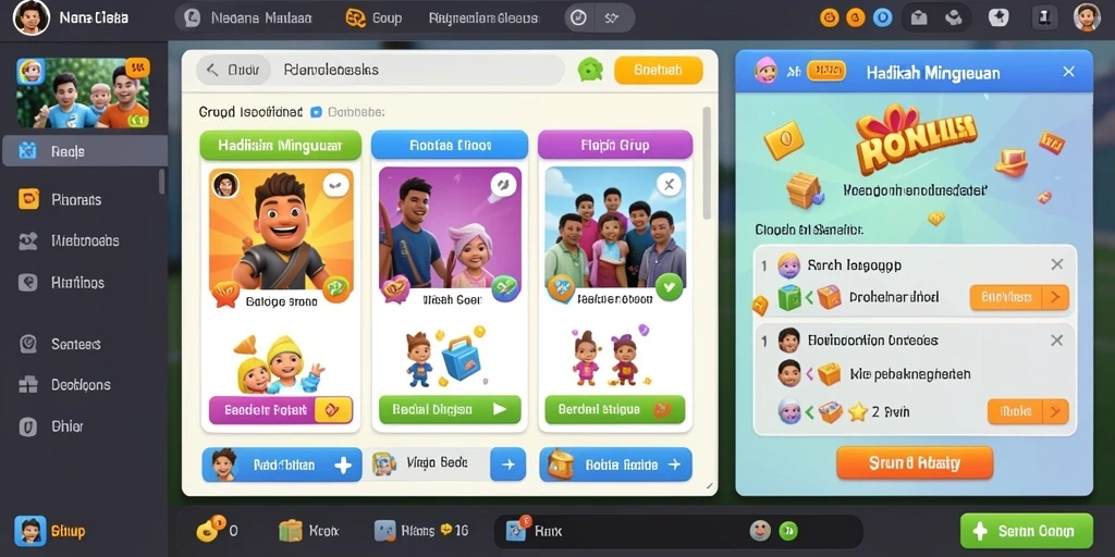 Fitur bonus menarik untuk pengguna baru.
