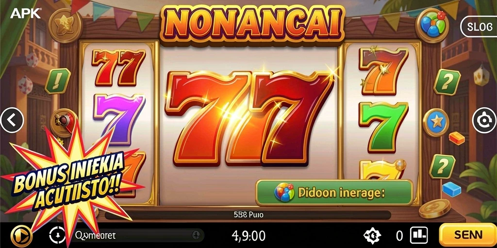 Screenshot dari arena pertempuran yang penuh aksi.