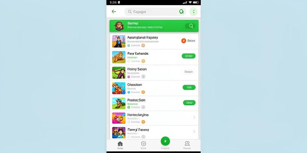 Cuplikan aksi menantang di dalam game yang seru.