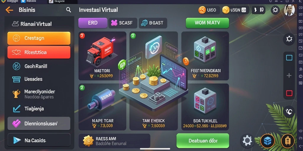 Fitur reward yang memuaskan pemain.