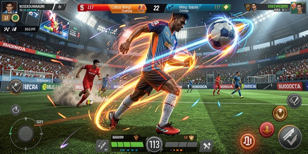 Fitur multiplayer yang memungkinkan kompetisi seru.