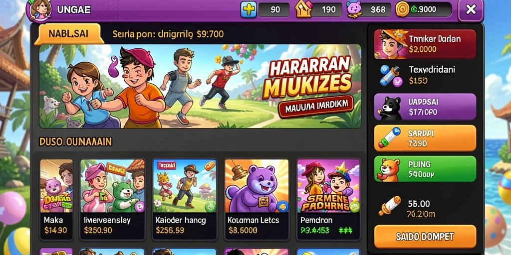 Mode permainan yang menantang dan seru.