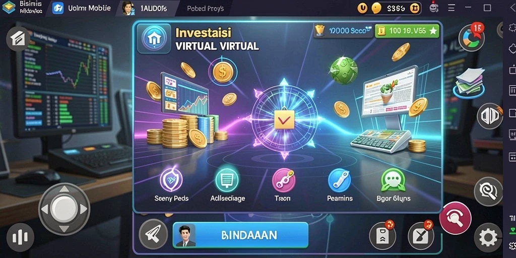 Tangkapan layar fitur multiplayer dengan teman-teman.