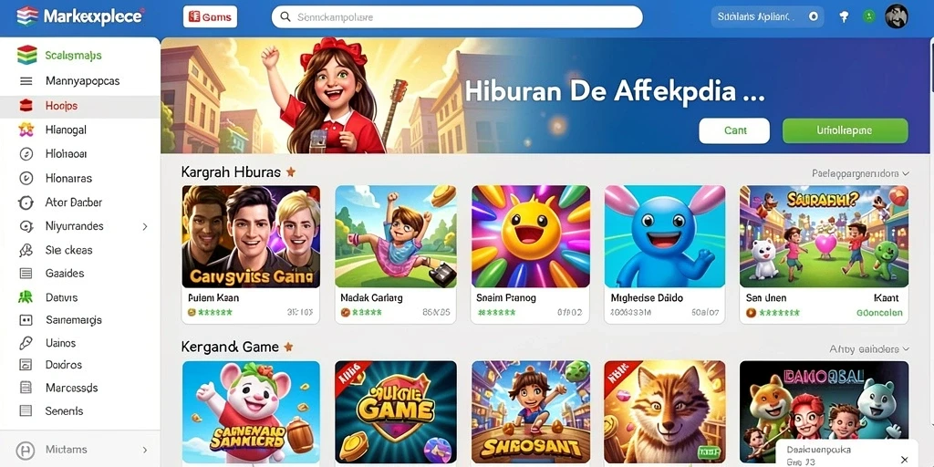Tangkapan layar menampilkan fitur kustomisasi karakter yang menarik.